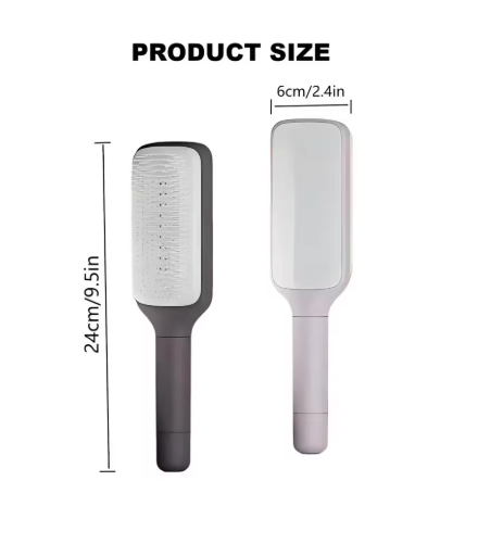 Self-Cleaning Hairbrush