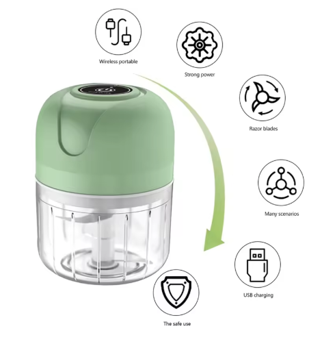 Portable Mini Electric Chopper